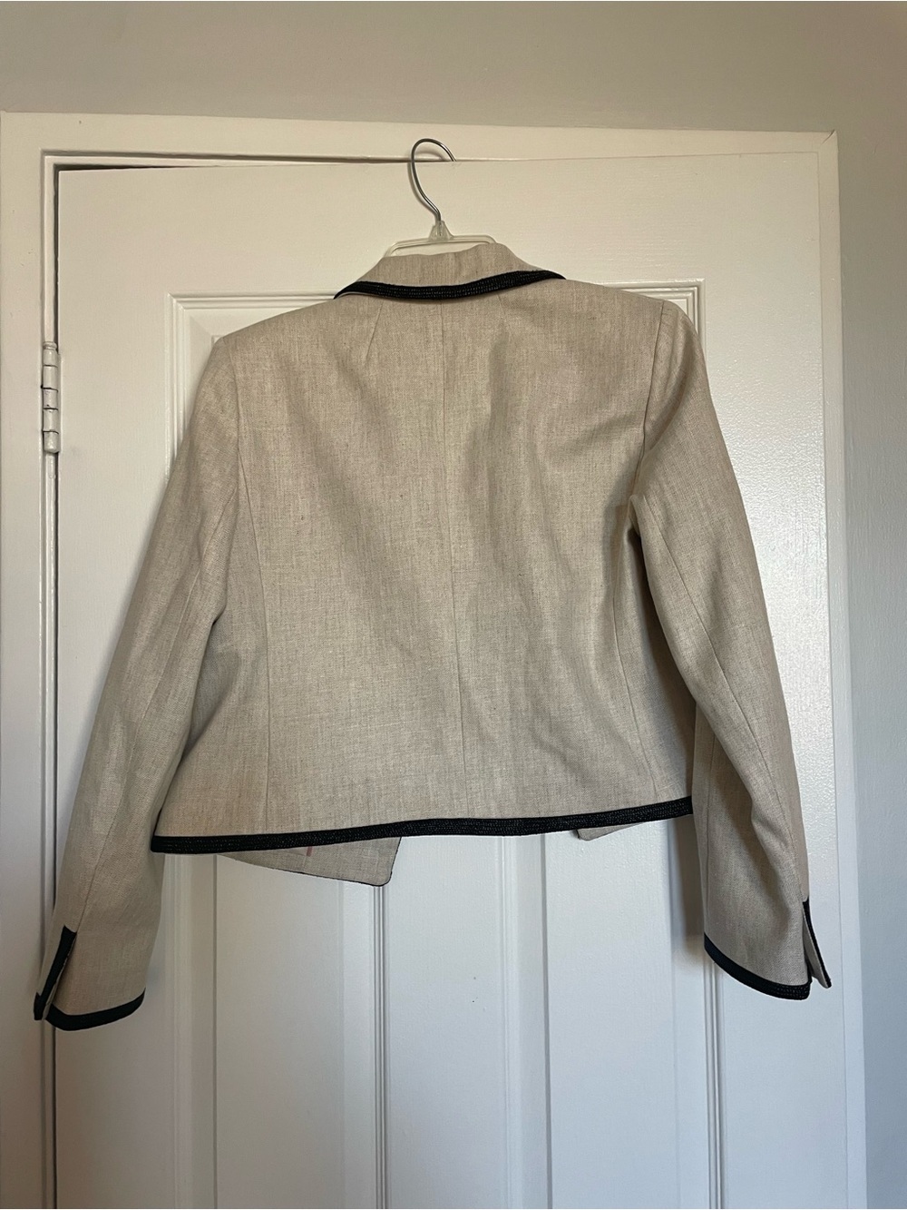 NWT J. Crew linen blend cropped jacket women’s size 6 - Picture 5 of 5